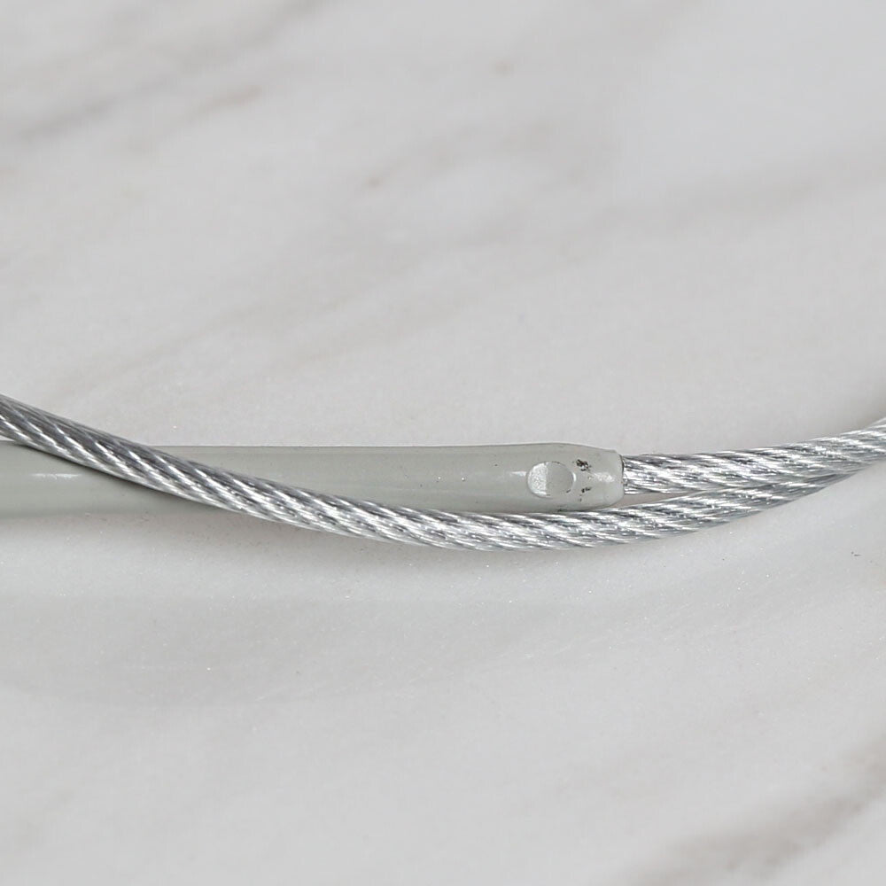 Yabalı 4.5mm 60 cm Steel Cable Tunisian/Afghan Knitting Needle - YBL - 345