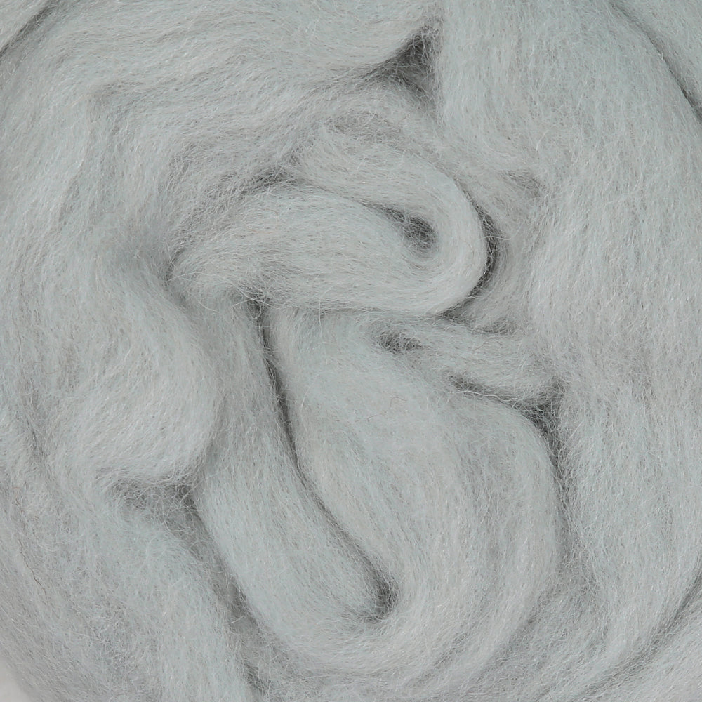 Kartopu Natural Wool Roving Felt,Grey - K920