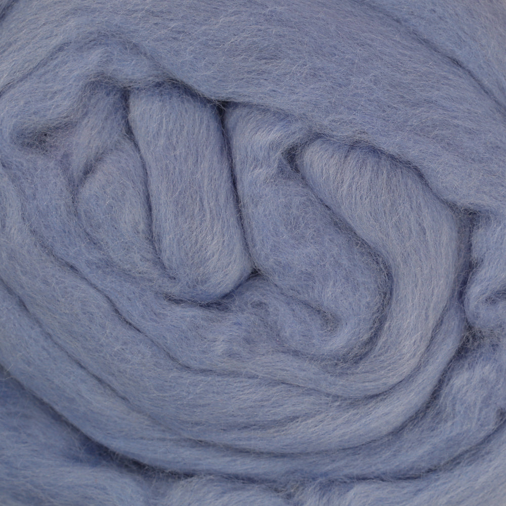Kartopu Natural Wool Roving Felt,Blue - K927