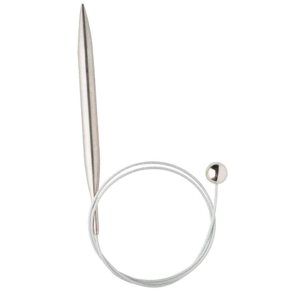 Kartopu 6 mm 60 cm Steel Flexibel Knitting Needle