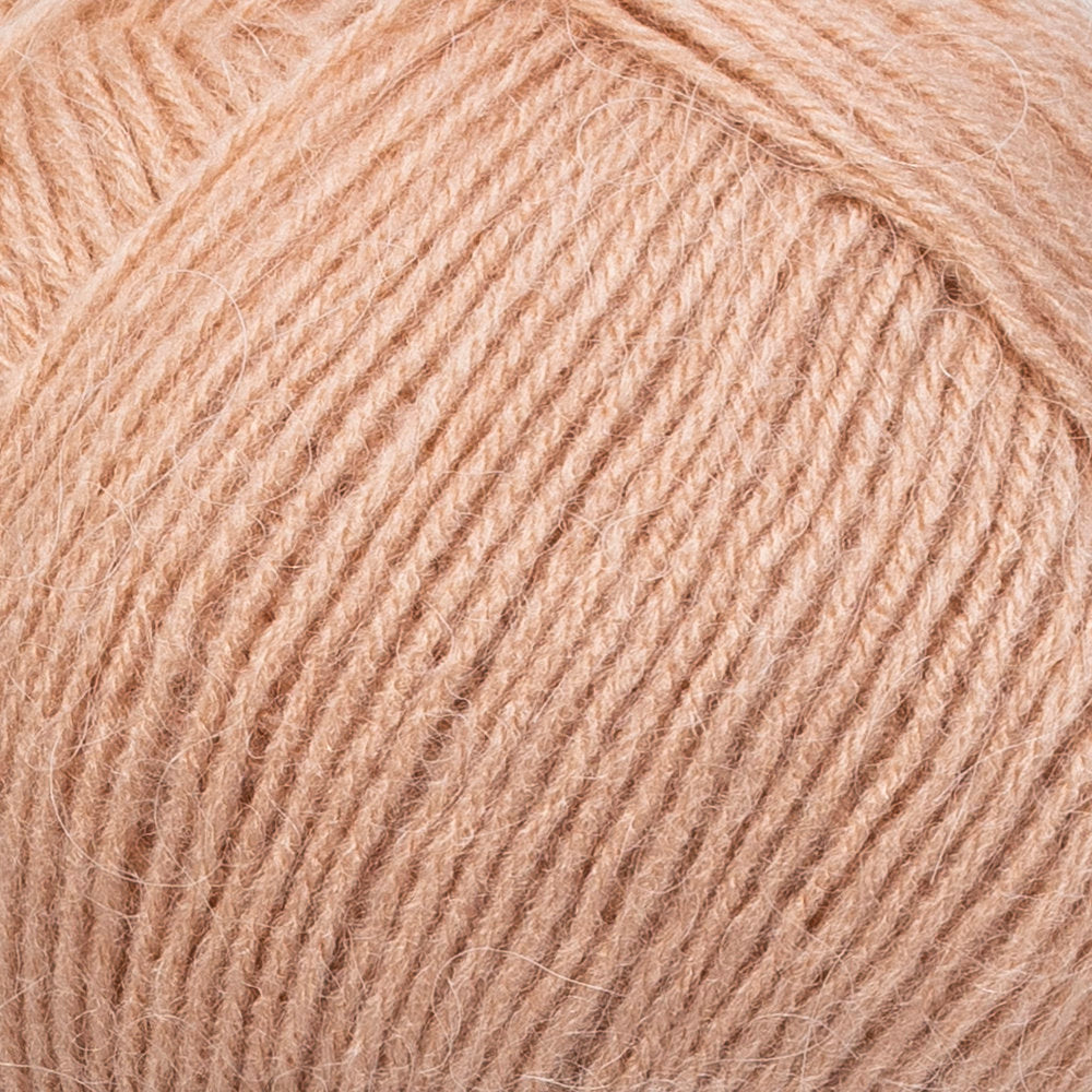 Kartopu Angora Natural Knitting Yarn, Dark Beige - K1222