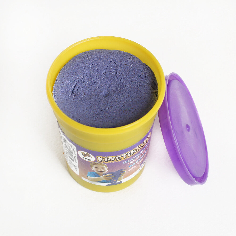 Lino 200 Gr Kinetic Sand, Purple - LN-200MIX