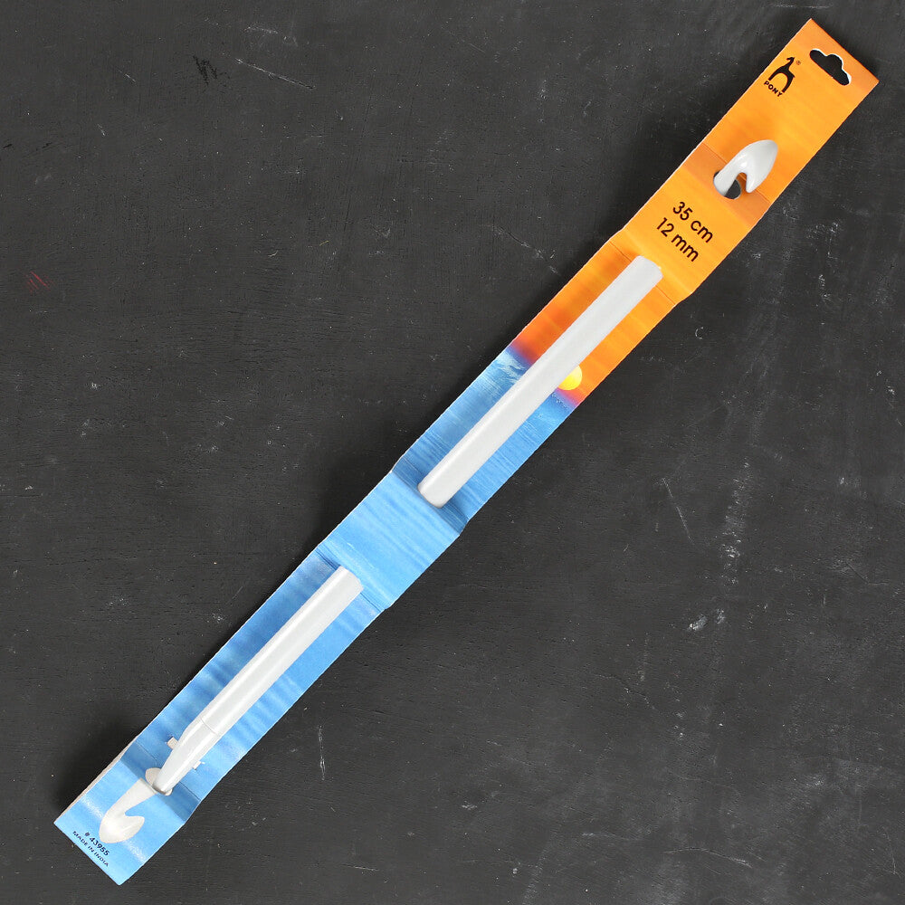 Pony Double-Ended 12mm 35 cm Tunisian Crochet Hook - 43955