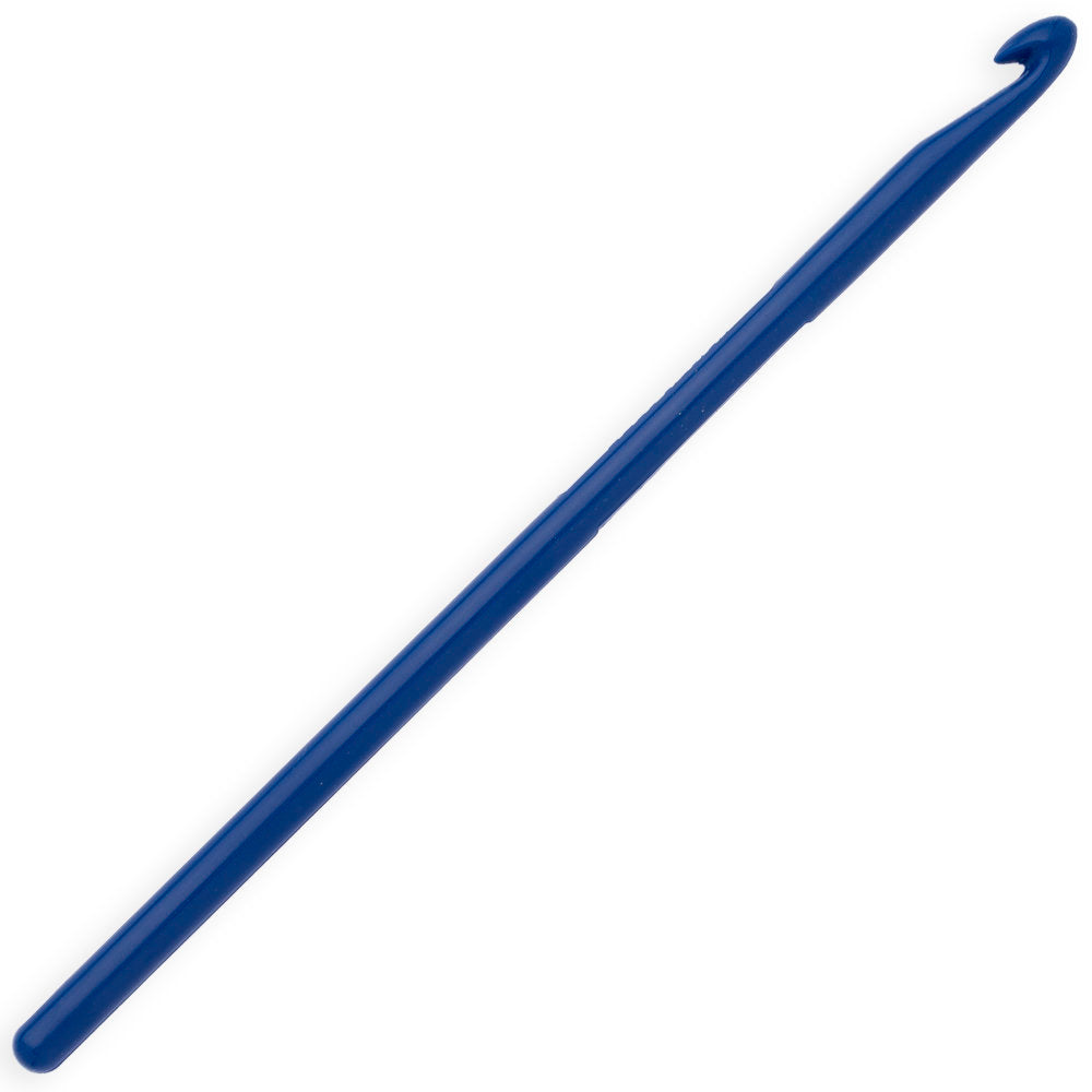 Pony Colour 5.5 mm 15 cm Plastic Crochet Hook, Reflex Blue - 44362