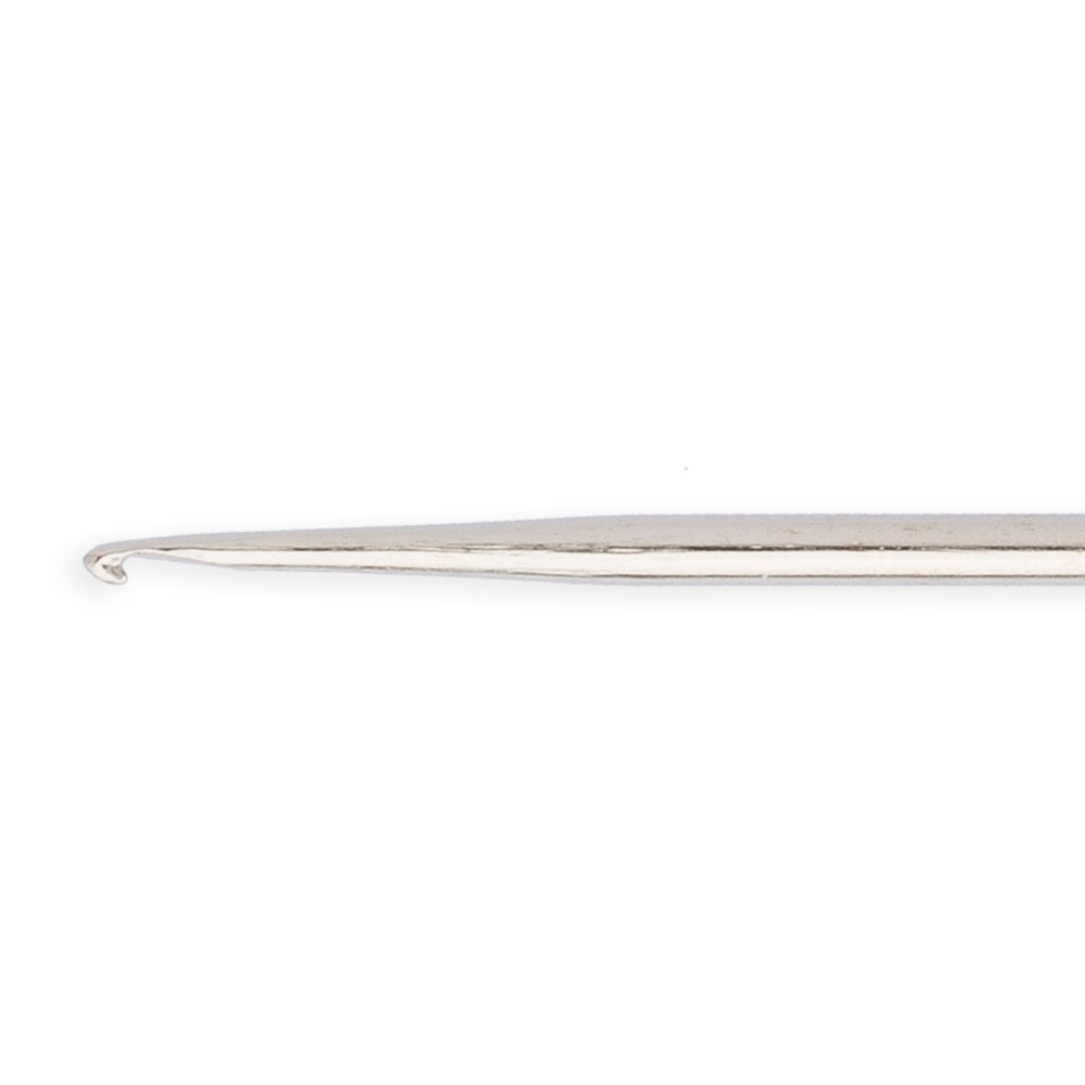 Pony No.8 1.25 mm 13 cm Metal Lace Crochet Hook with Soft Ergonomic Handle - 59604