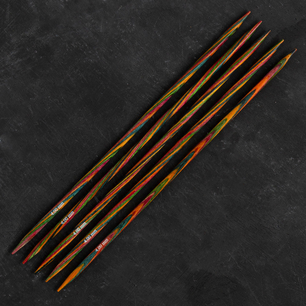 KnitPro Symfonie 4mm 20cm Double Pointed Needle Set of 5 - 20109