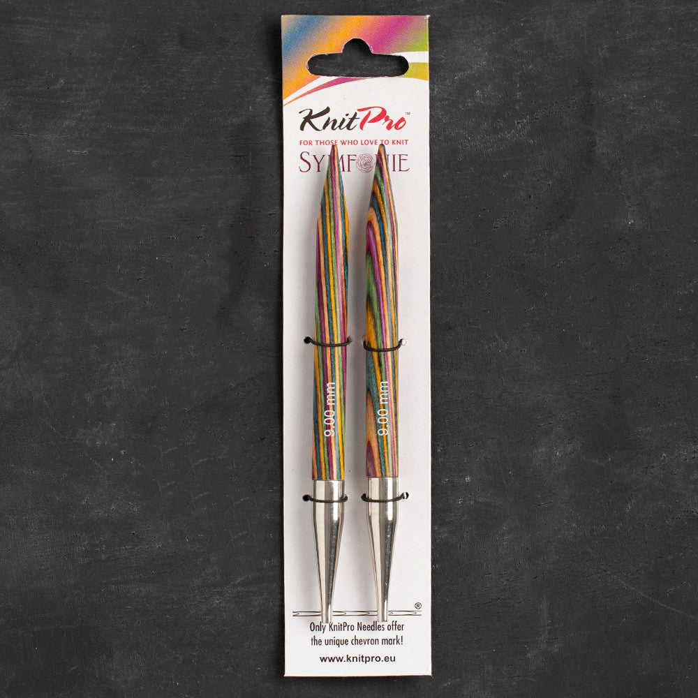 KnitPro Symfonie 9mm Wooden Interchangable Circular Needles - 20410