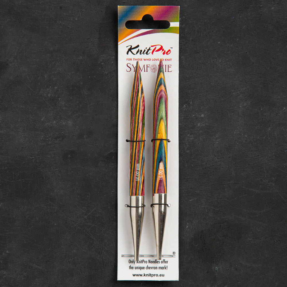 KnitPro Symfonie 10mm Wooden Interchangable Circular Needles - 20411