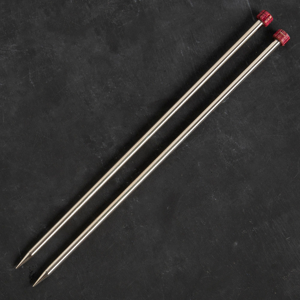 KnitPro Nova Metal 8 mm 35 cm Single Pointed Needles - 10224