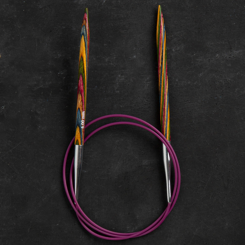 KnitPro Symfonie 6 Mm 80 Cm Wooden Circular Needles - 21341