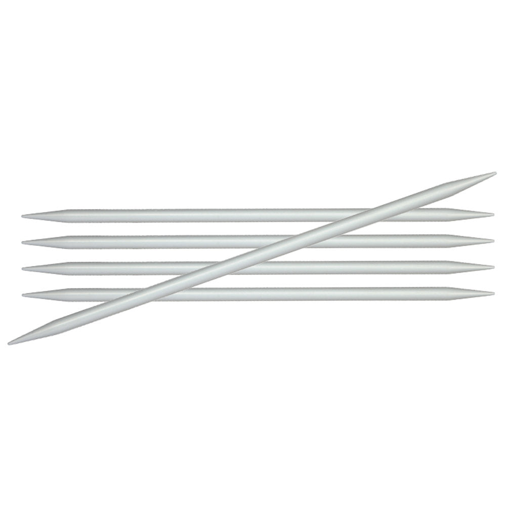 KnitPro Basix Aluminium 4.5 mm 20 cm Double Pointed Needles - 45116