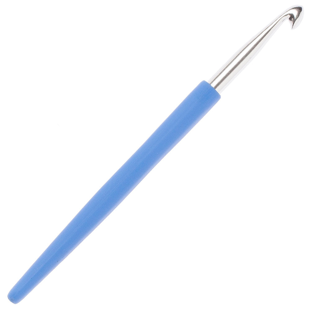 KnitPro Waves 6mm Blue Soft Handle Crochet Hook - 30913