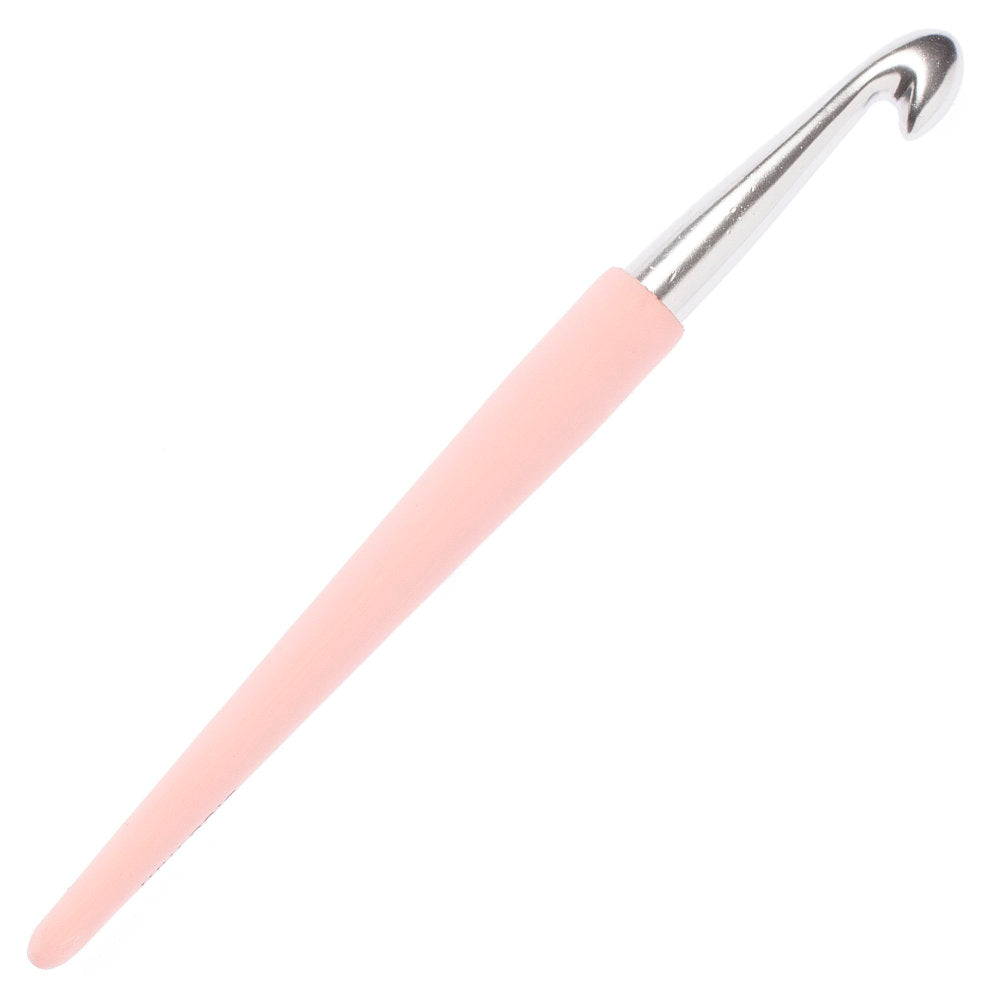 KnitPro Waves 9mm Pink Soft Handle Crochet Hook - 30917