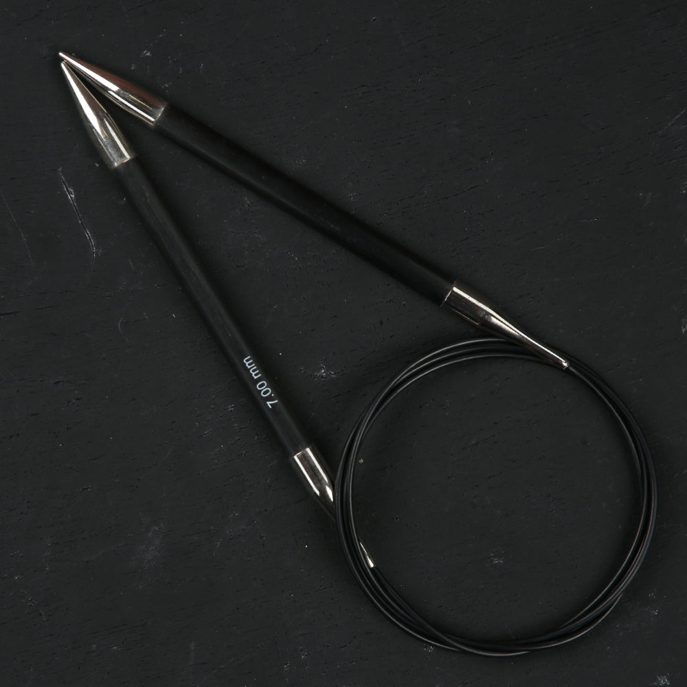 KnitPro Karbonz 7mm 100cm Circular Knitting Needles - 41215
