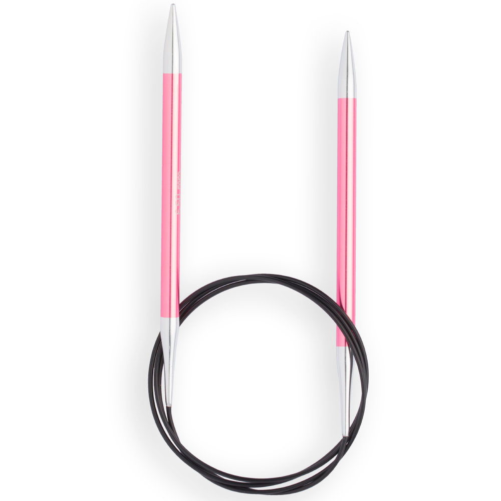 KnitPro Zing 6.5 Mm 60 Cm Metal Circular Needles, - 47104