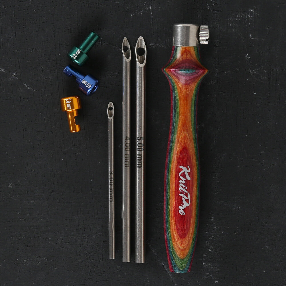Knitpro Vibrant Punch Needle Set - 21001