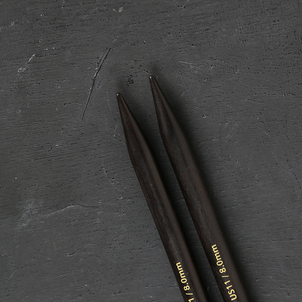 Lanternmoon Ebony Wood Interchangeable Set of 10 Needles - Heirloom - 350301