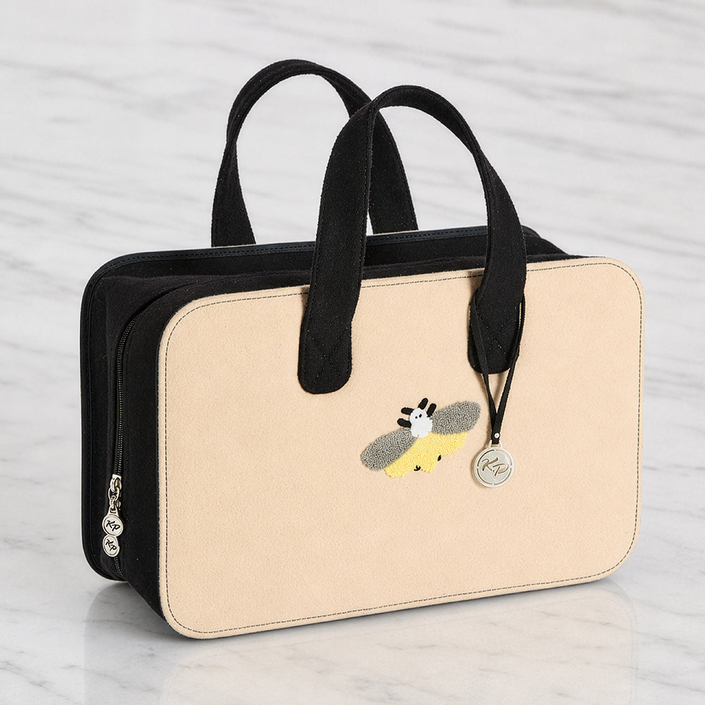KnitPro Bumblebee Felt Knitting Bag Large - 12834