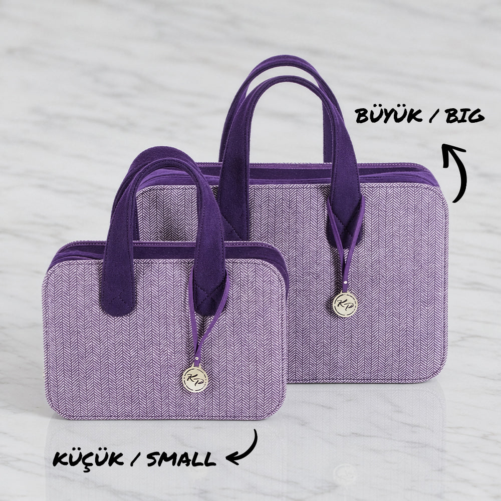 KnitPro Snug Felt Knitting Bag Small - 12833