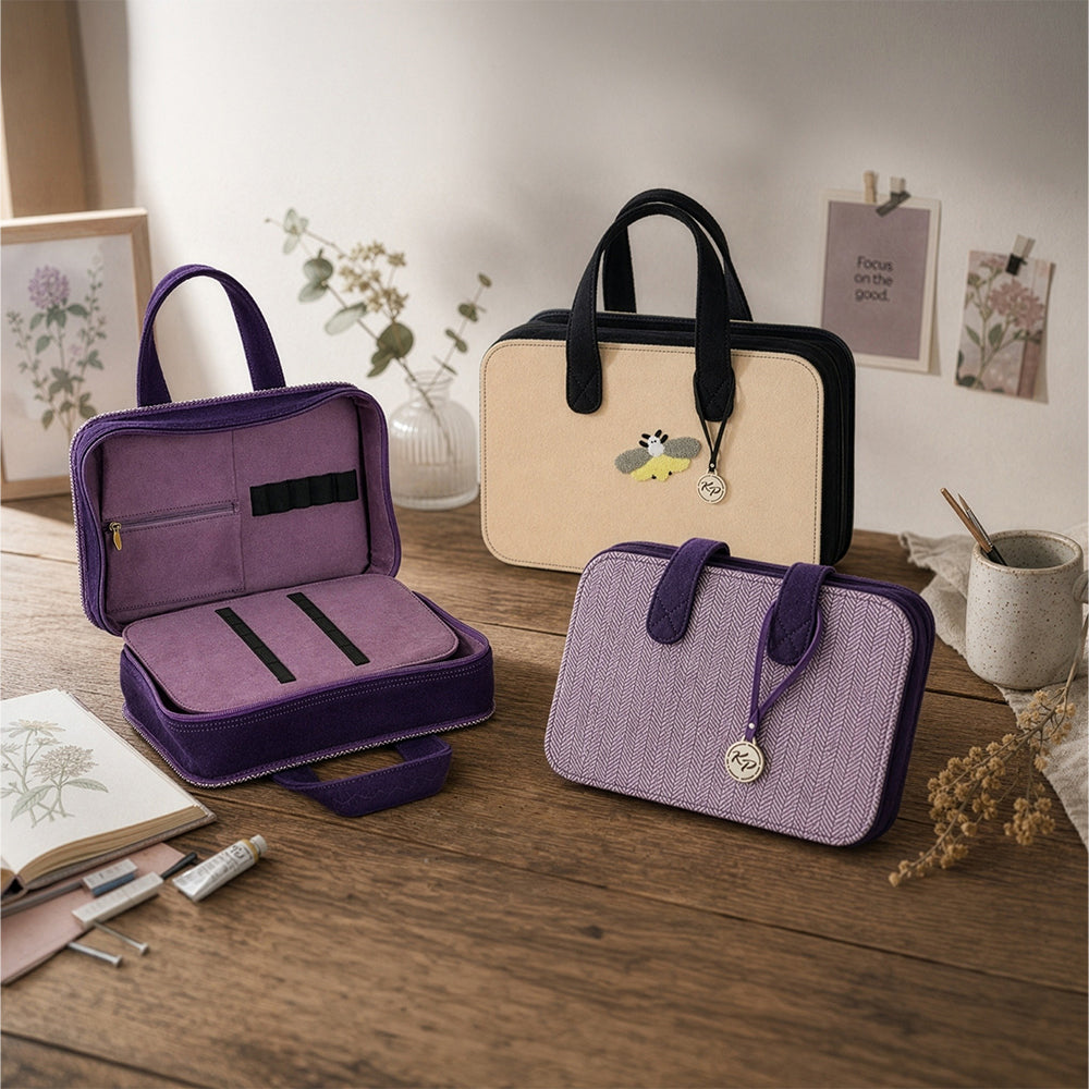 KnitPro Snug Felt Knitting Bag Large -  12832