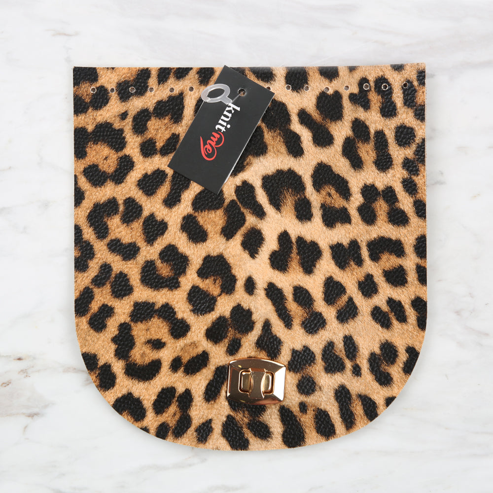Knitme Stitched Locked Cover 18x20 cm Leopard BA-0021