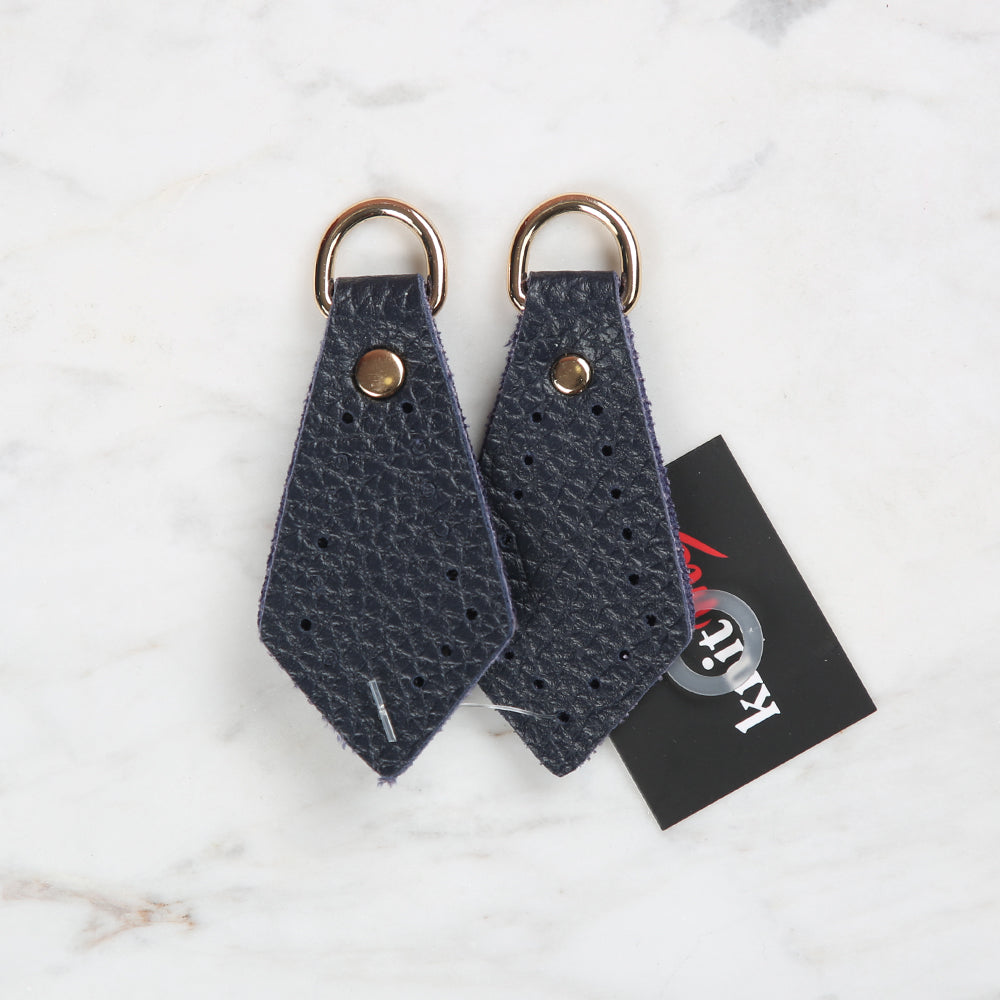 Knitme Triangle Insect 3.5x7 cm Navy Blue BA-0039