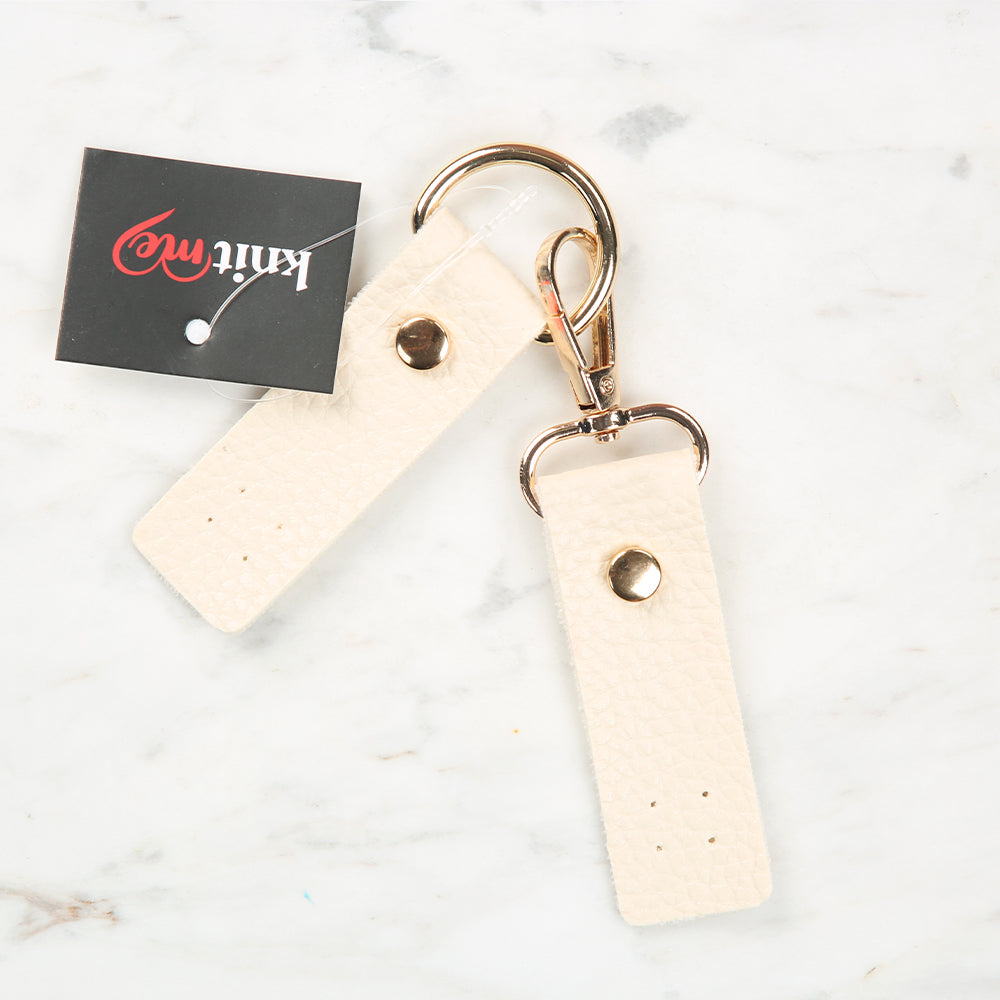 Knitme Spring Hook Lock 2.5x20 cm Cream BA-0056