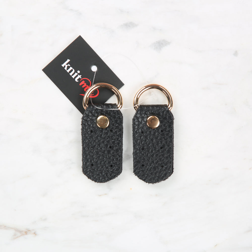 Knitme D Ring  5x2.5 cm Black BA-0010