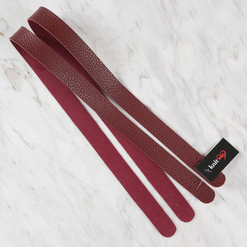 Knitme Sports Stitched Bag Hanger 75X2.5 cm Claret Red BA-0006