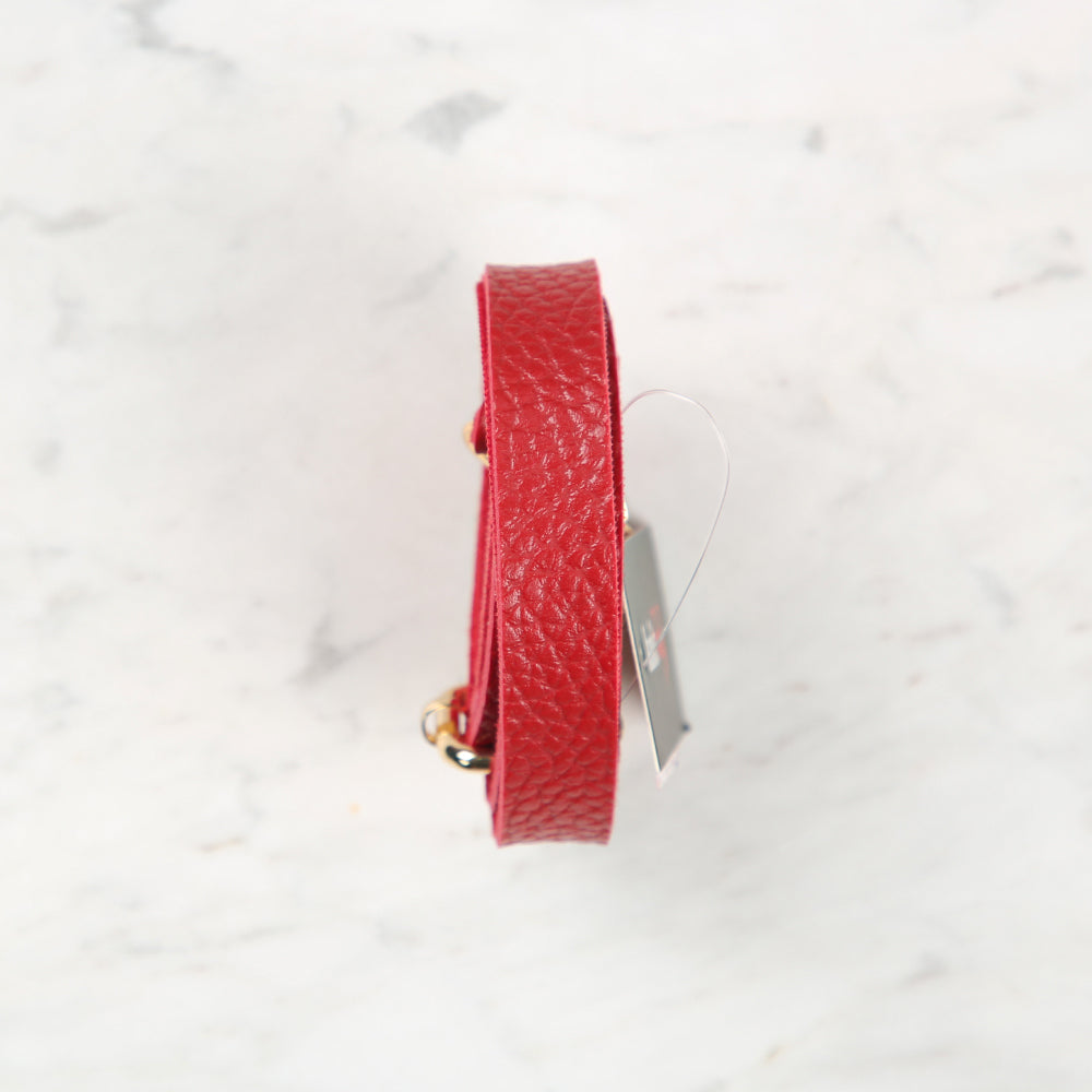 Knitme Sliding Buckle Bag Strap 135x1.5 cm Red BA-0001