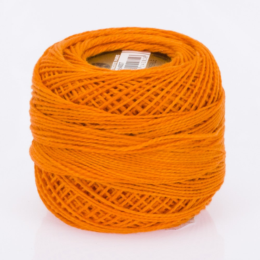 Madame Tricote Paris Koton Perle No:8 Embroidery Thread, Dark Orange - 4007