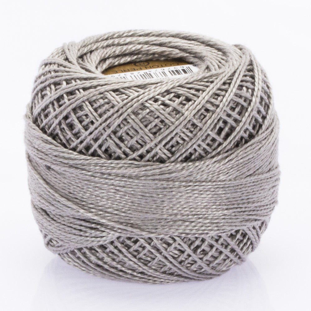 Madame Tricote Paris Koton Perle No:8 Embroidery Thread, Grey - 414