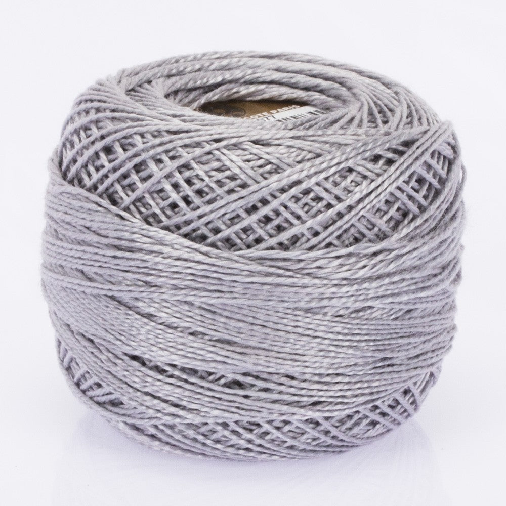 Madame Tricote Paris Koton Perle No:8 Embroidery Thread, Grey - 4077