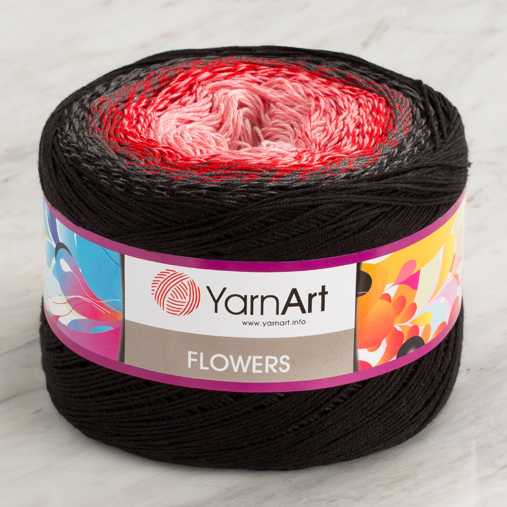 YarnArt Flowers Cotton Gradient Yarn - 282