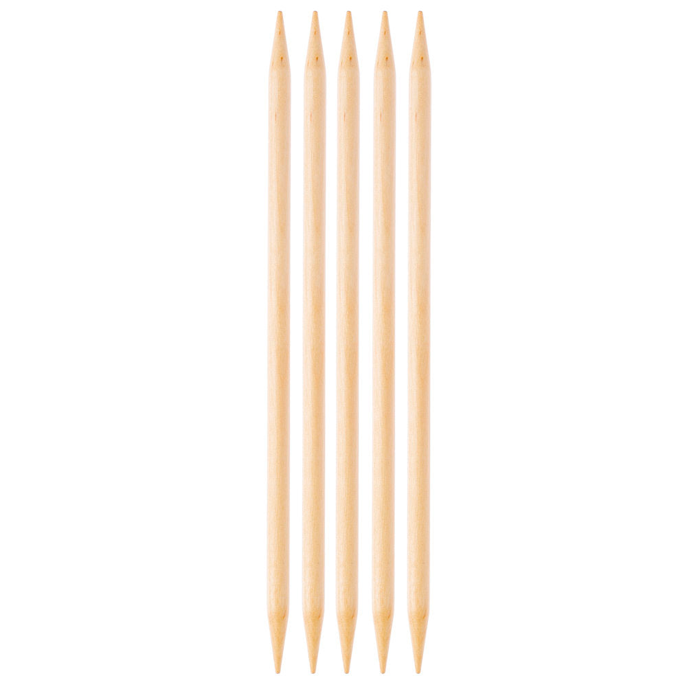 KnitPro Basix Birch 4.5mm 20cm Double Pointed Needles - 35118