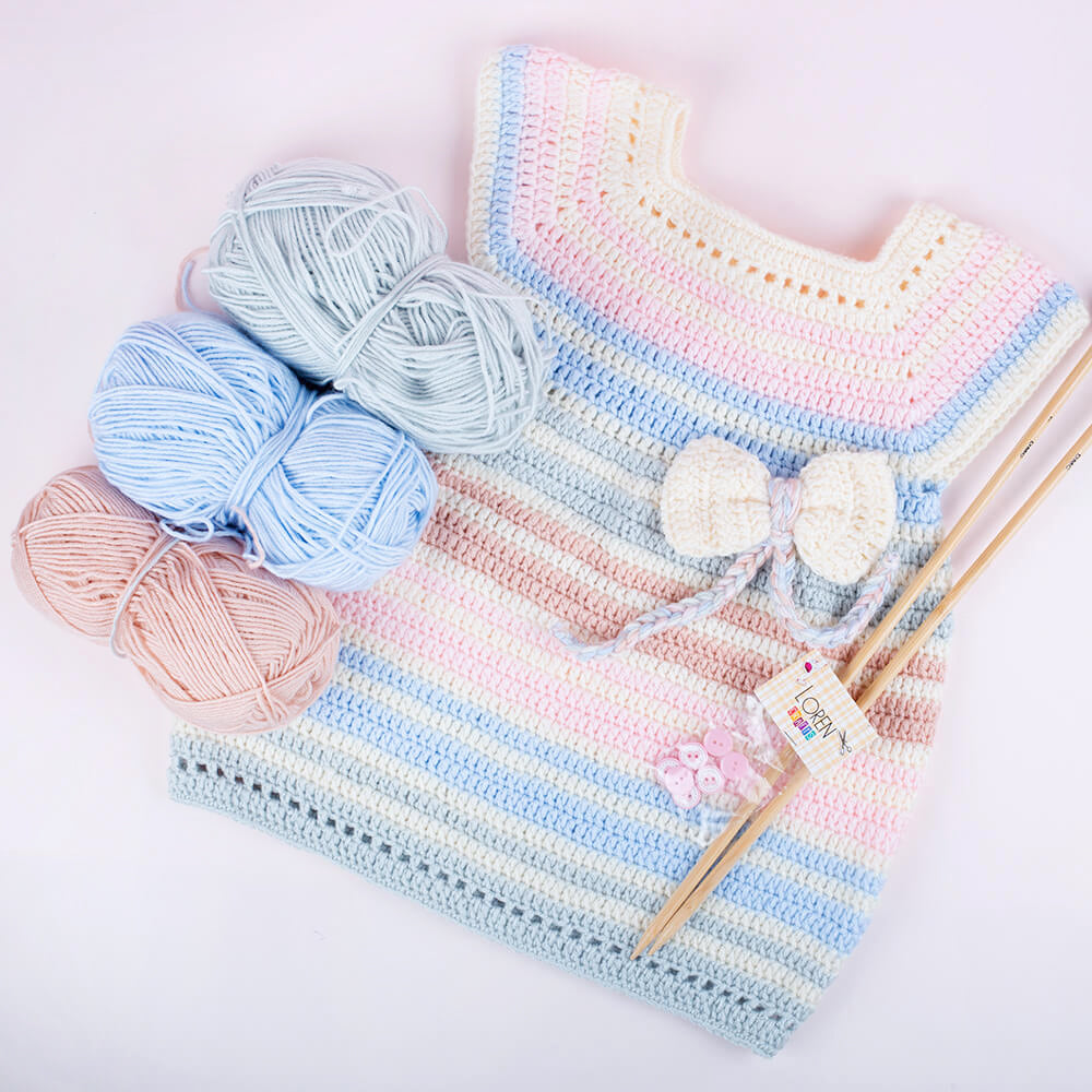 La Mia Baby Boom Yarn, Light Pink - 699