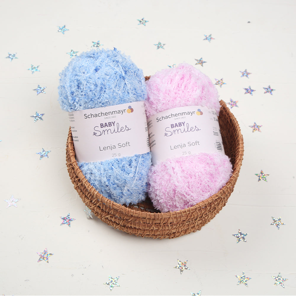 Schachenmayr Baby Smiles Lenja Soft 25gr Yarn, Blue - 9807560-00085