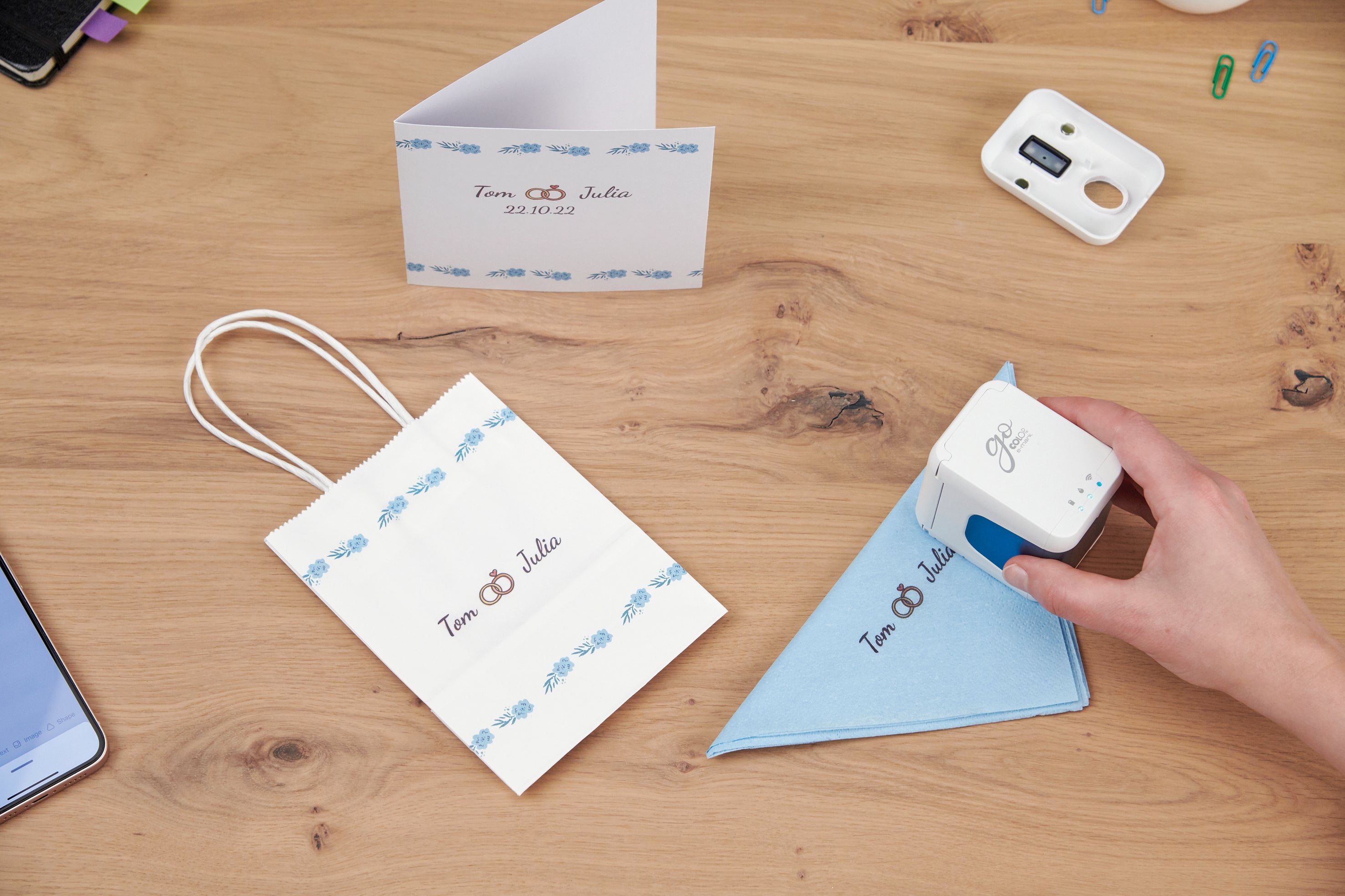 Colop E-Mark GO Bundle Mobile Printer