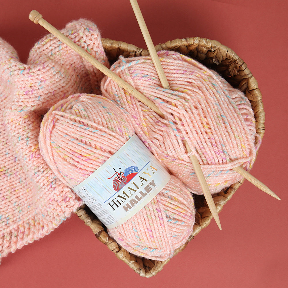 Himalaya Halley Hand Knitting Yarn, Pink - 78003