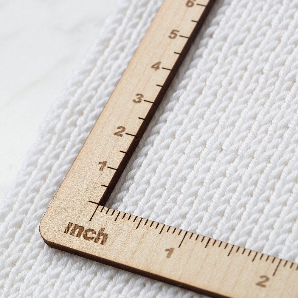 Hobium 10x10 cm Wooden Knitting Gauge Frame