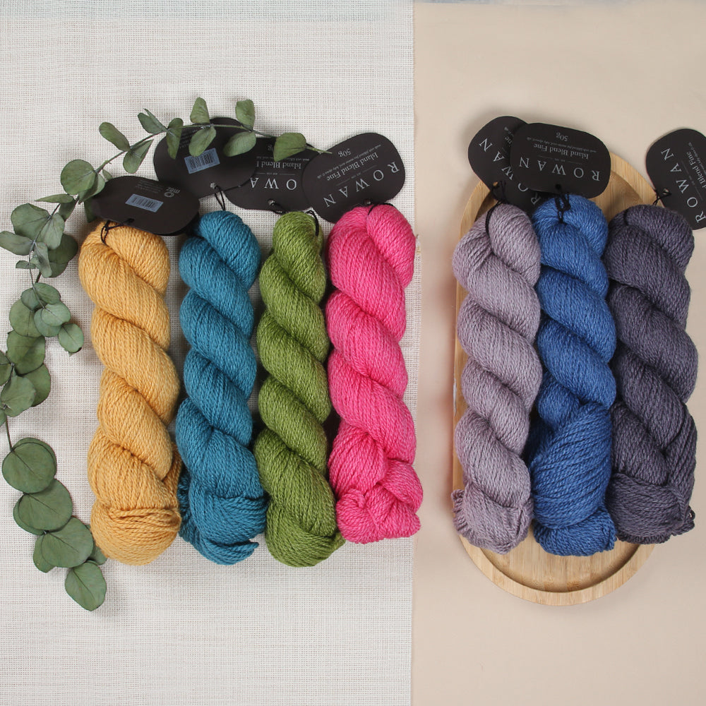 Rowan Island Blend Fine Hand Knitting Yarn, Mustard - 108