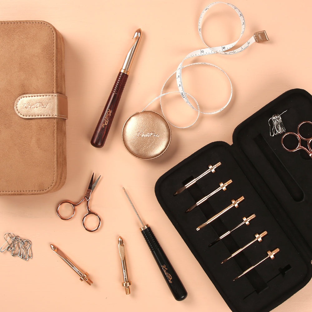 Knitpro Oasis Chunky End Replaceable Crochet Hooks Set - 30982