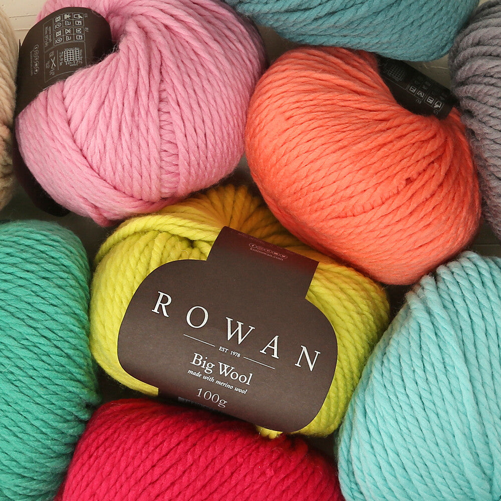 Rowan Big Wool Yarn, Pink - 00095