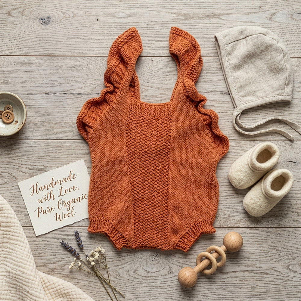 Gazzal Organic Baby Cotton Yarn , Mink Color - 452