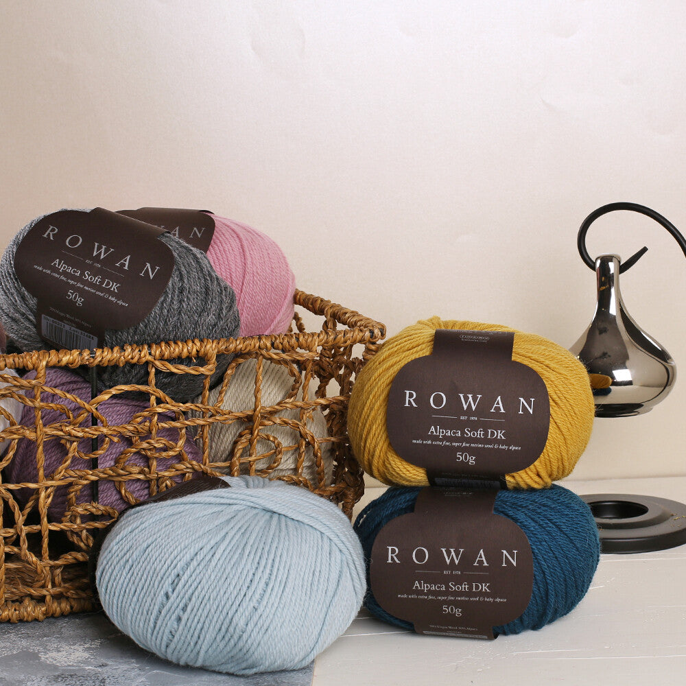 Rowan Alpaca Soft DK Yarn, Bone - 00201
