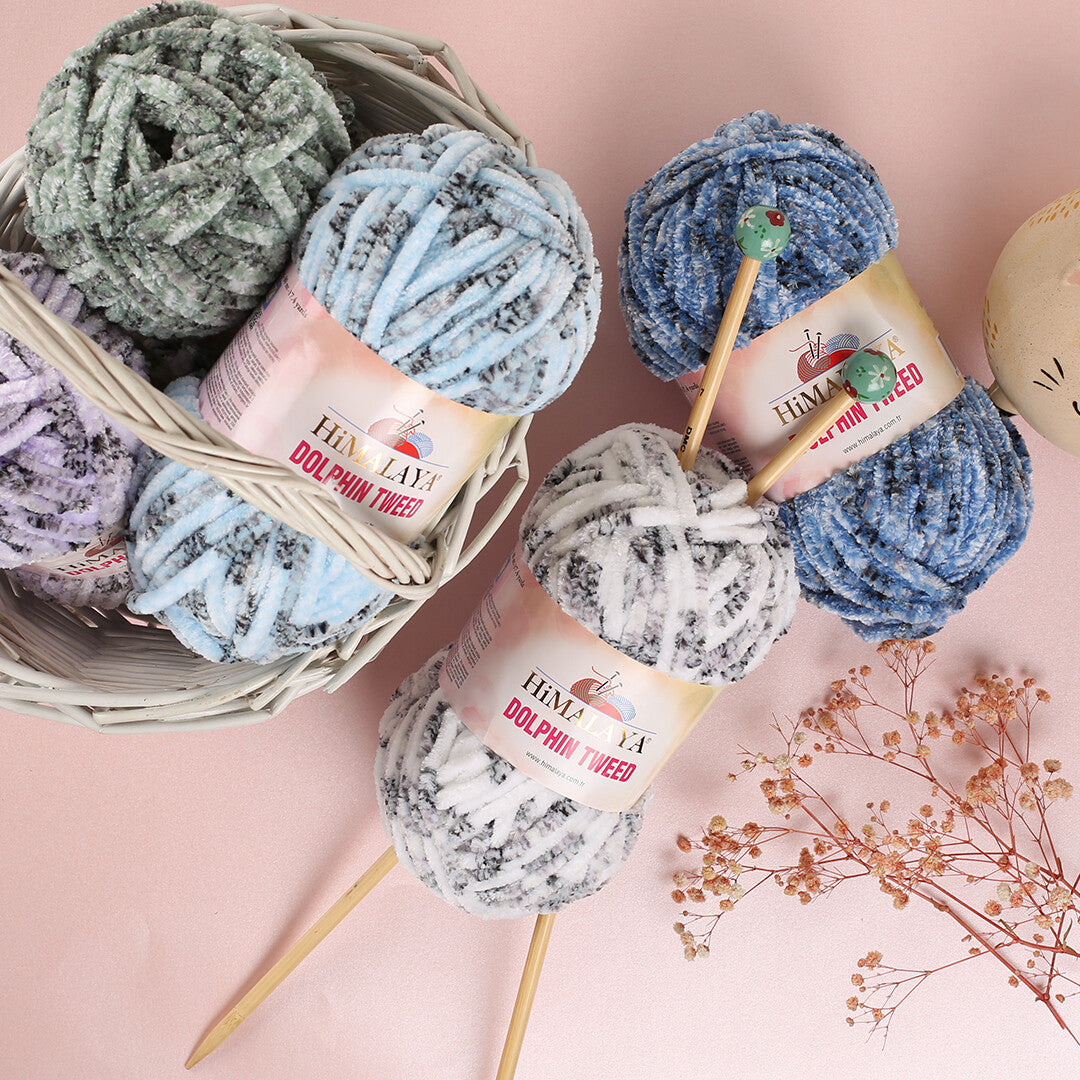 Himalaya Dolphin Tweed Yarn, Variegated - 92012