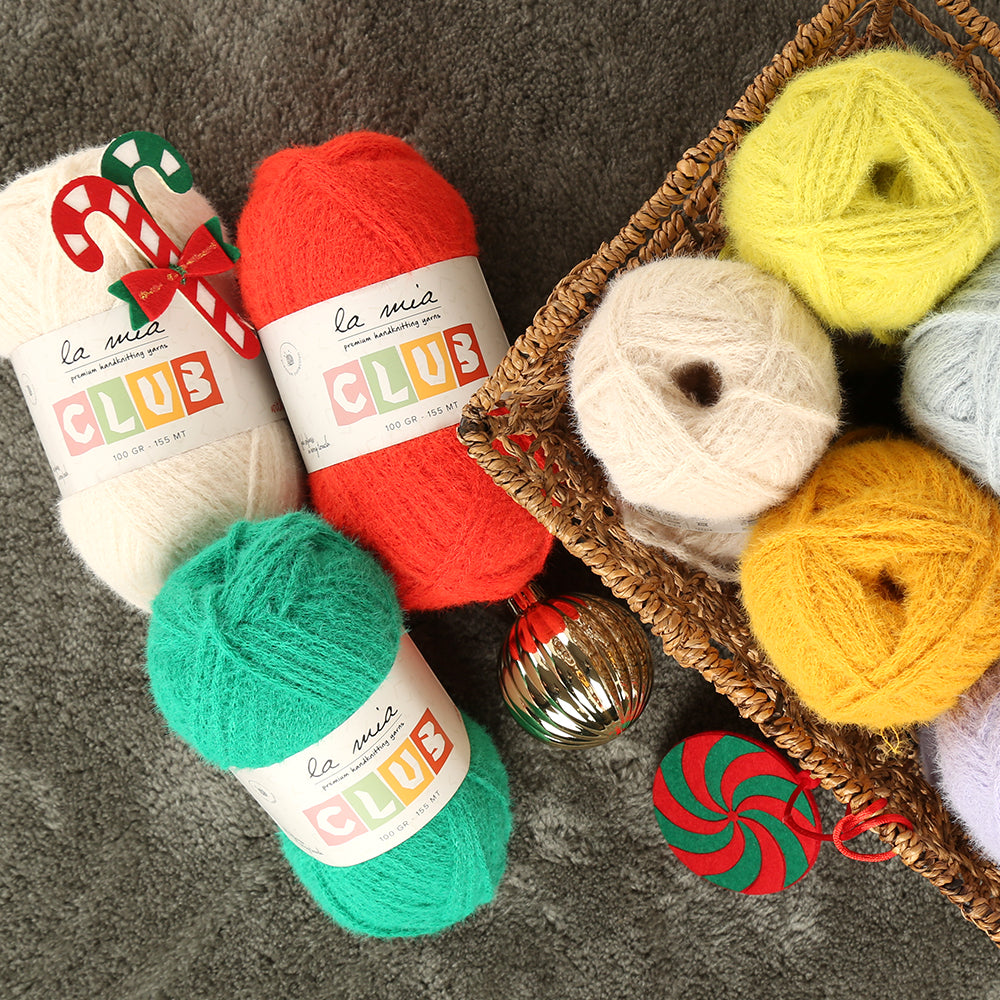 La Mia Club Hand Knitting Yarn Orange - 611