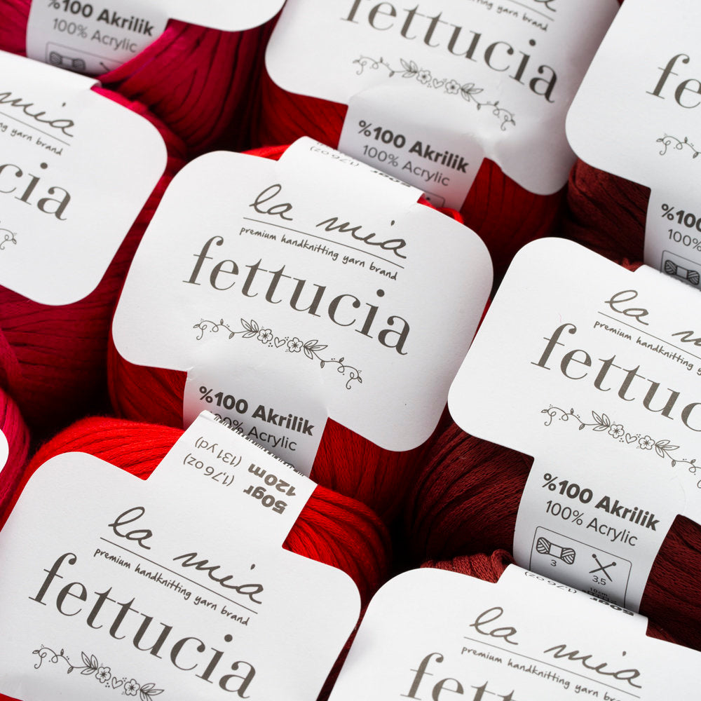 La Mia Fettucia Yarn Gift Set, Vervain