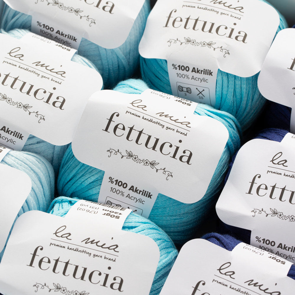La Mia Fettucia Yarn Gift Set, Anemone