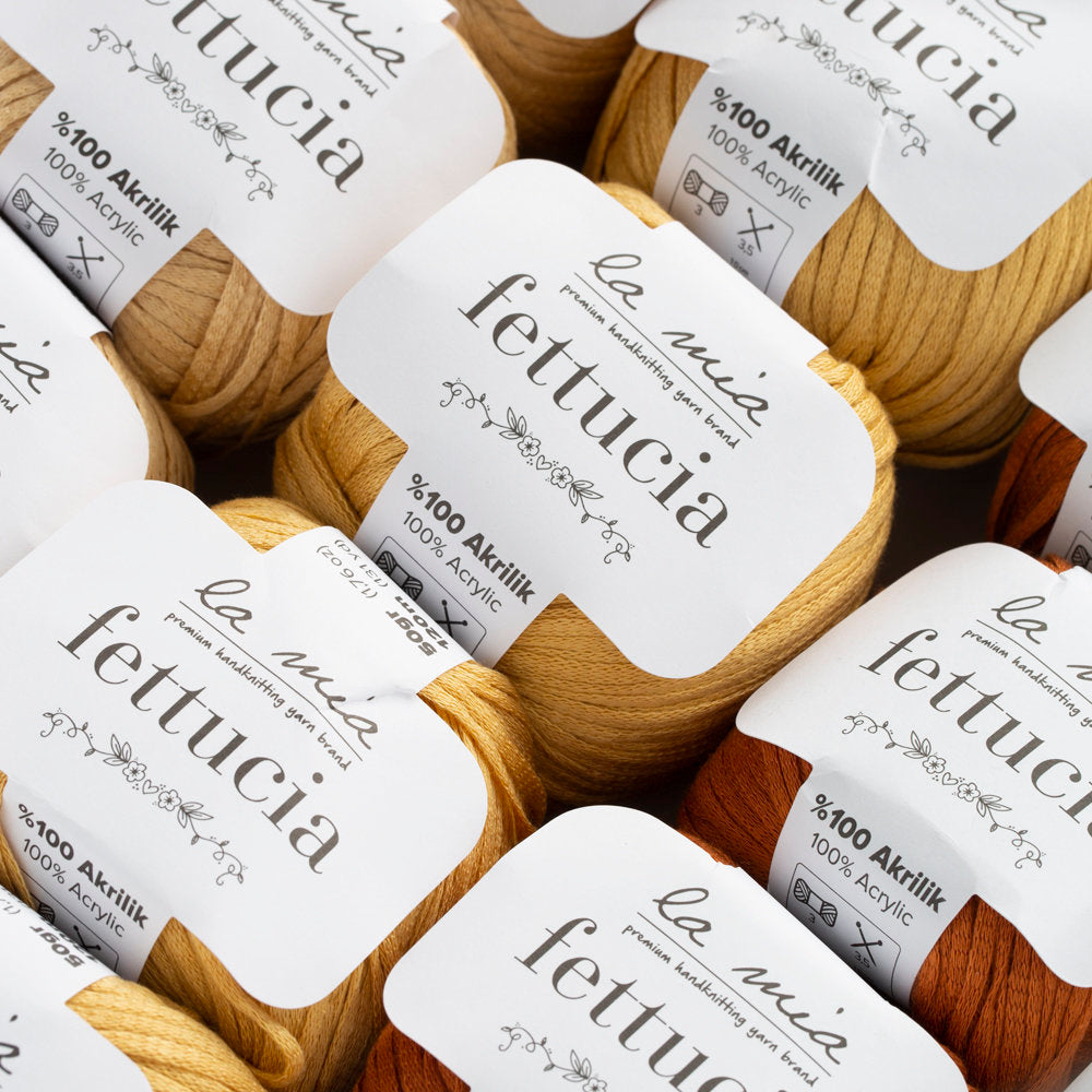 La Mia Fettucia Yarn Gift Set, Sunflower